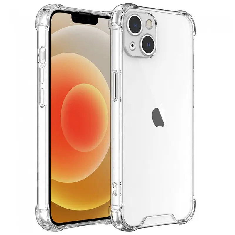 TPU чохол Getman Ease logo посилені кути для Apple iPhone 13 mini (5.4) Безбарвний (прозорий) - фото 7