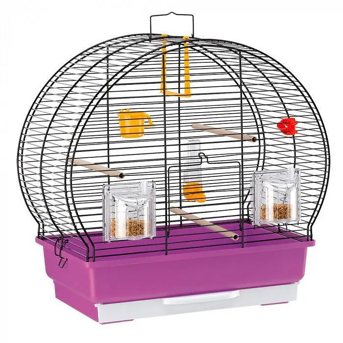 Клітка для канарейок і маленьких екзотичних птахів Ferplast LUNA 2 44.5 x 25 x h 45.5 cm - фото 2