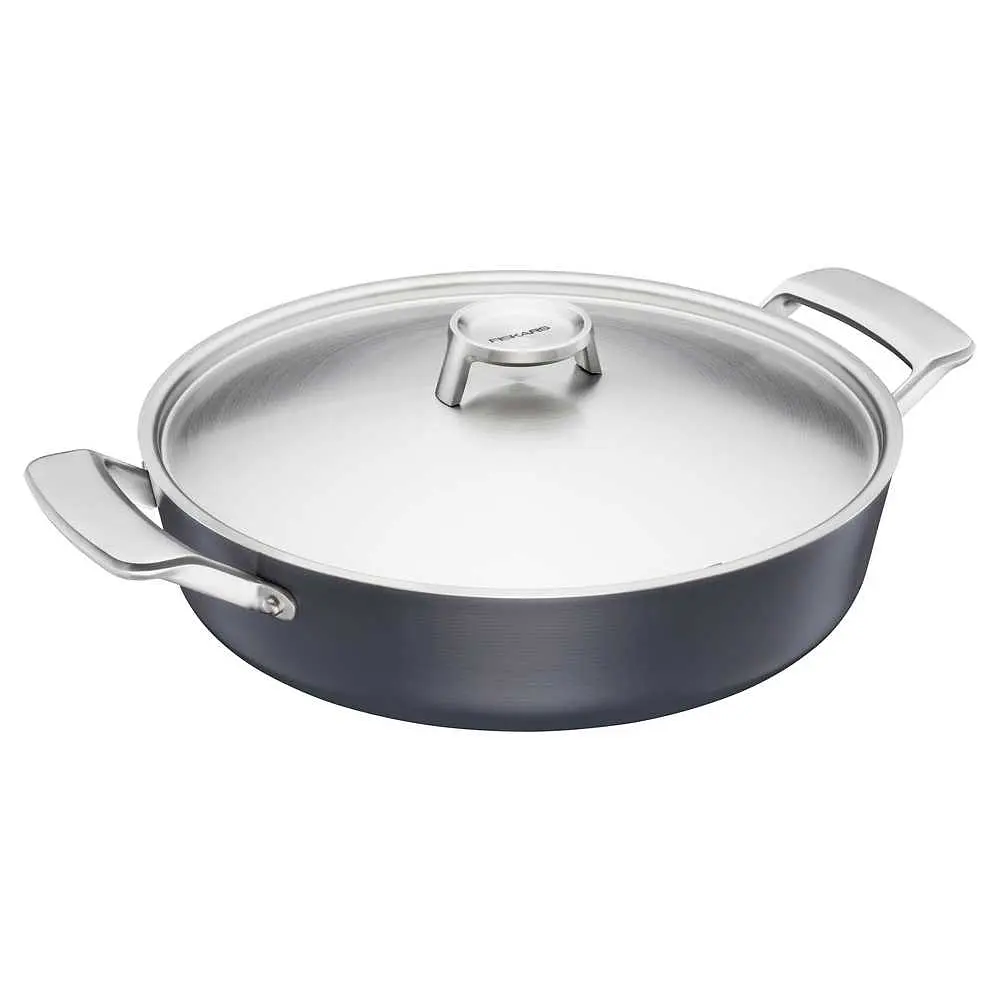 Сотейник с крышкой Fiskars Taiten 28 см (1066950) - фото 1