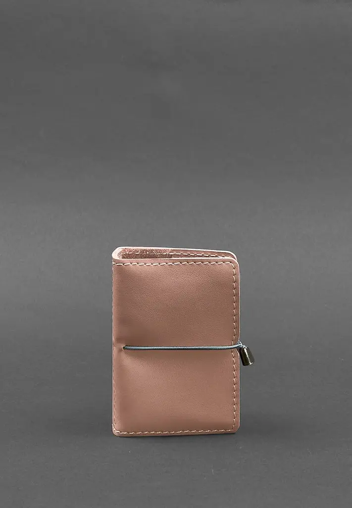 Женский кожаный кард-кейс 7.0 красный - фото 2