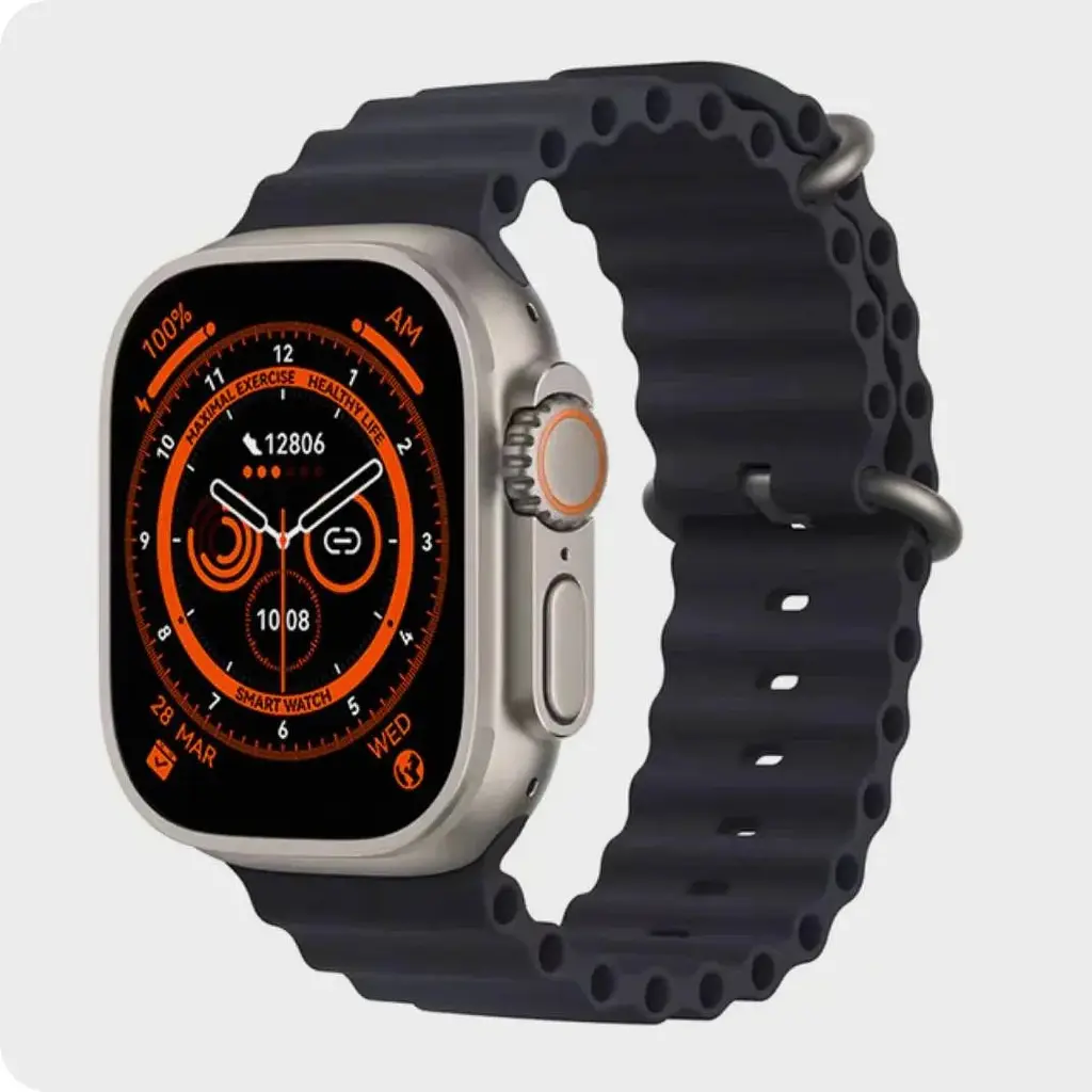 Розумний годинник IWO Ultra series 8 Silver/Black Midnight Ocean (IW000US8SBMO2) - фото 4