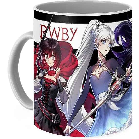 Кухоль GeekLand RWBY Червоний, Білий, Чорний, Жовтий RWBY.02.02 330 мл білий - фото 3