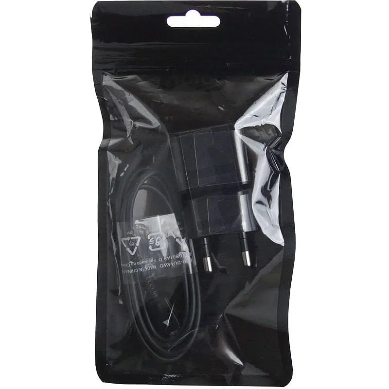 Сетевое зарядное устройство TOTO TZZ-60 Travel charger MicroUsb 1A 0,9m Black - фото 2