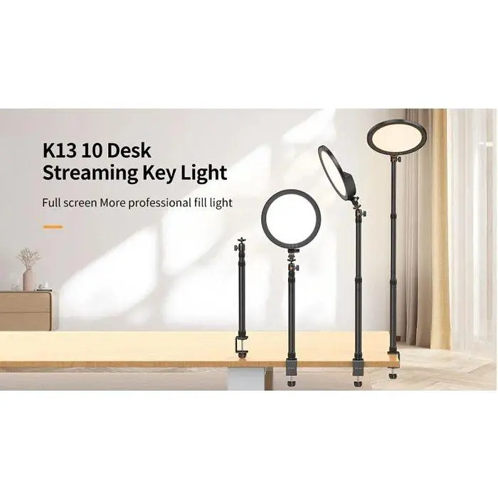 Видеосвет Ulanzi Vijim 10inch StreaXiaoming Key Light UV-2591 K13 Black - фото 4
