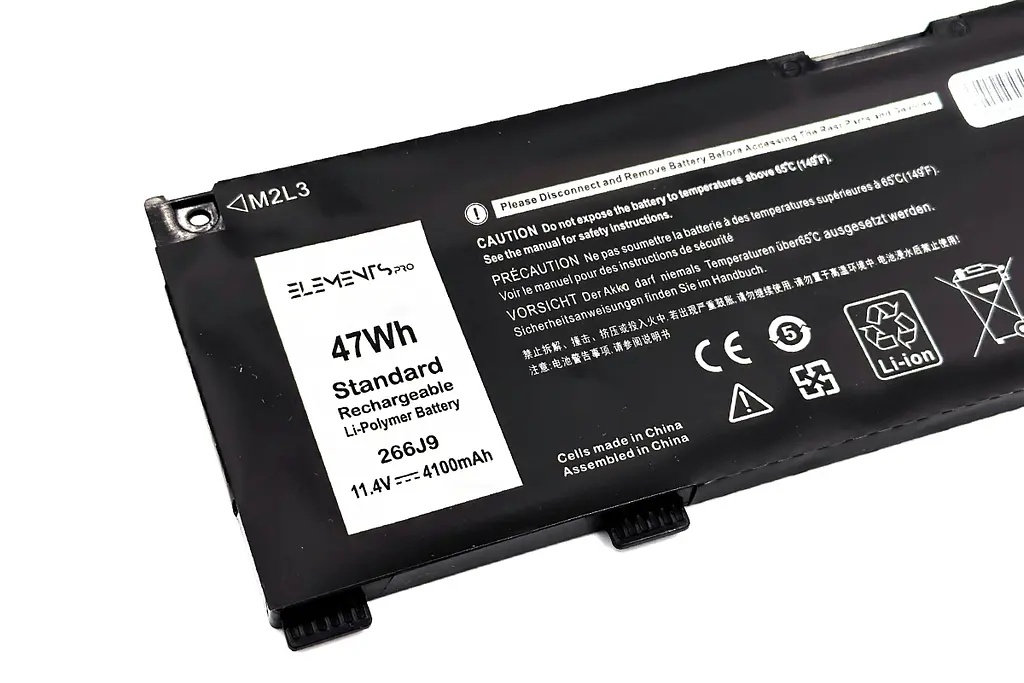 Акумулятор для Dell G3 3790 3590 3779 G5 5587 5590 Inspiron 14-5490 14 5498 11.4V 4100 mAh (266J9-3S1P-4100) - фото 2
