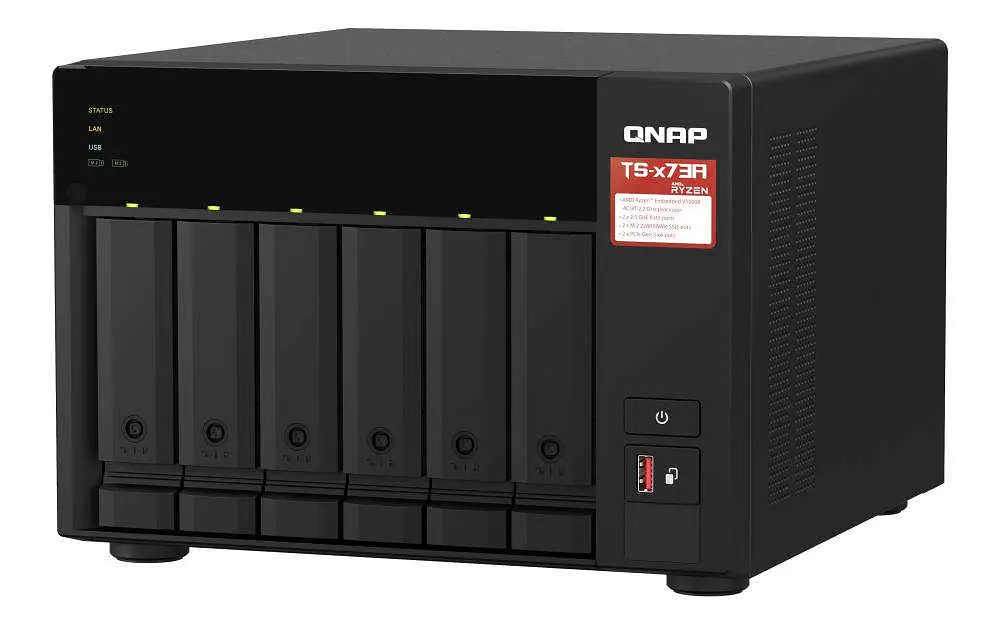 Сетевой накопитель Qnap TS-673A-8G - фото 4