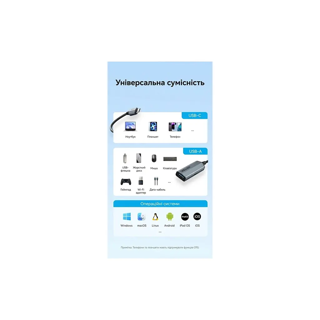 Концентратор Vention USB-C M to USB 3.2 AF + USB-C F PD 100W 10Gbps 0,15m gray (CCAHB) - фото 11