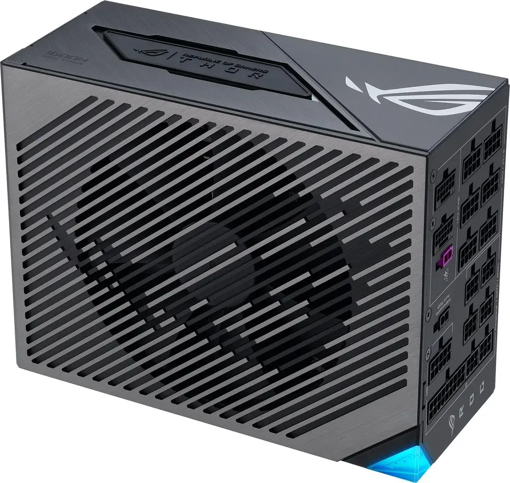 Блок питания ASUS ROG THOR 1600W 80+ Titanium (ROG-THOR-1600T3-GAMING) (90YE00V1-B0NA00) - фото 7