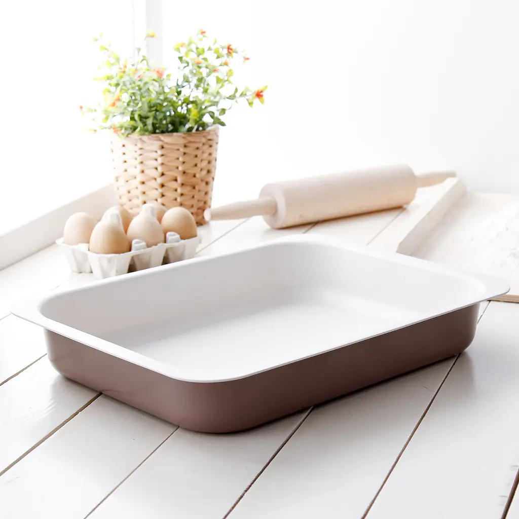 Деко SNB Caffe Creme з антипригарним покриттям 36х26х6 см (99053/7) - фото 3