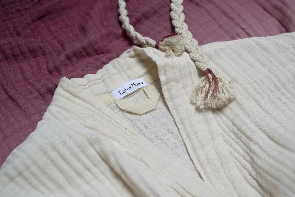 Халат Lotus Home - Nitra muslin cherry S/M - фото 6