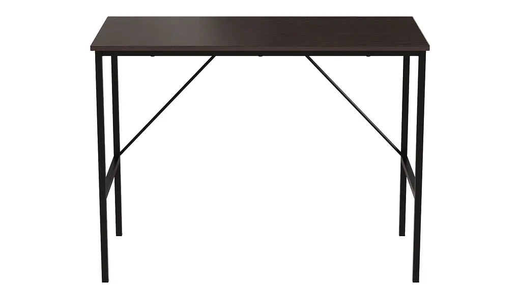 Стол письменный Line Тайм Ferrum-decor 750x1000x500 Черный металл ДСП Венге Магия 16 мм (FRD-106159) - фото 5