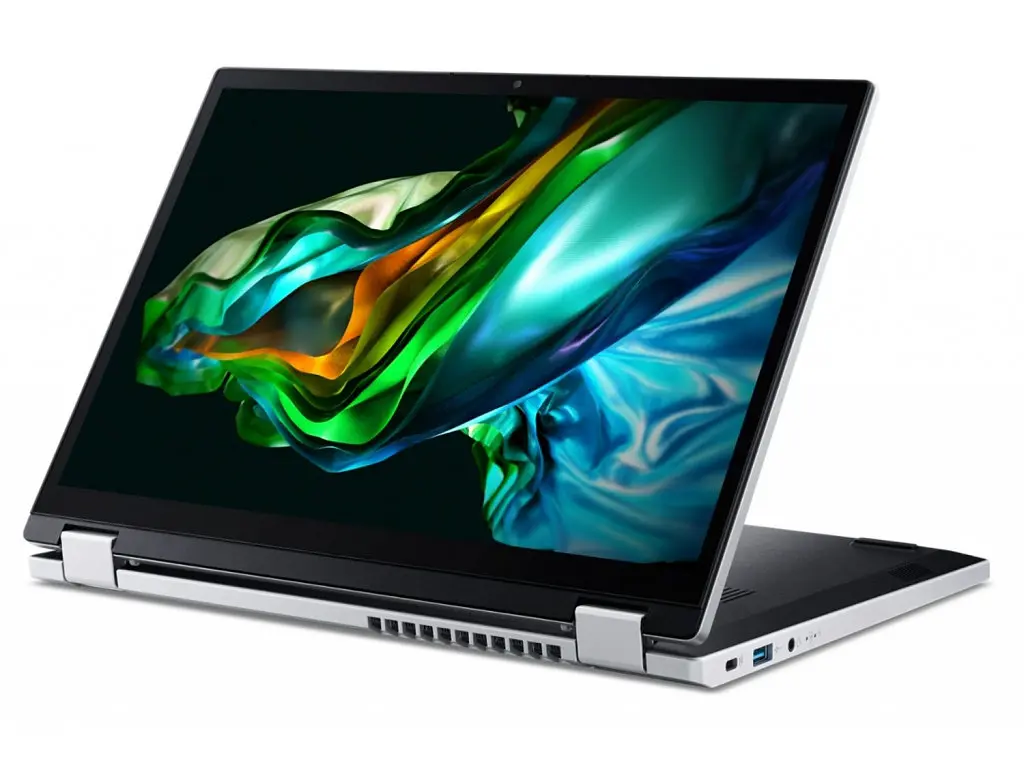 Ноутбук Acer Aspire 3 Spin 14 A3SP14-31PT 14' WUXGA IPS Touch, Intel P N200, 8GB, F256GB, UMA, Lin, серебристый (NX.KENEU.004) - фото 6