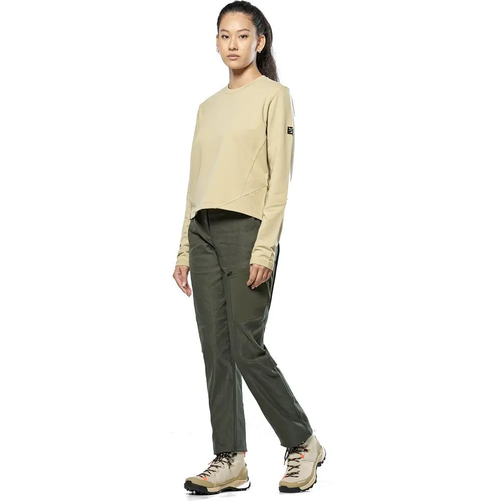 Светр Salewa Fanes Dry Pullover W L Бежевий (1054-013.012.1093) - фото 6