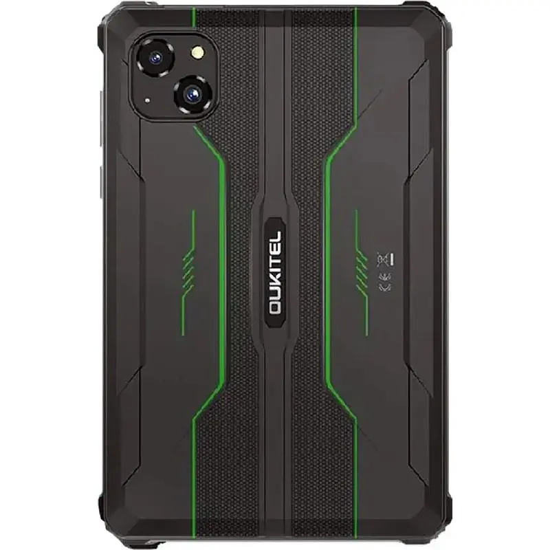 Планшет Oukitel RT3pro 8” HD / 4GB/128GB / G81 / 5150mAh / 16+8Мп / IP69K / LTE Green (RT3_pro_Green) - фото 4