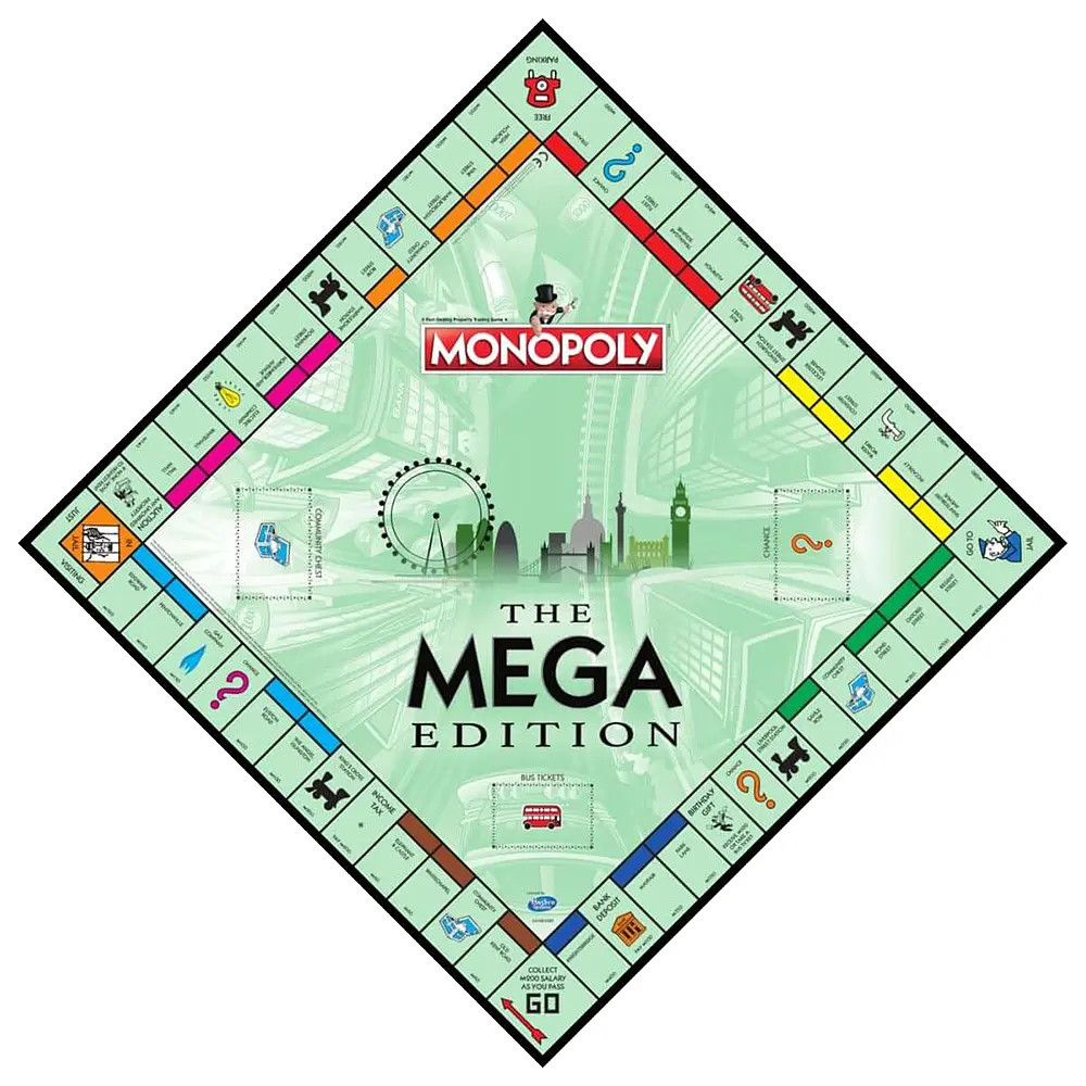 Настольная игра Winning Moves Monopoly The Mega Edition - фото 3