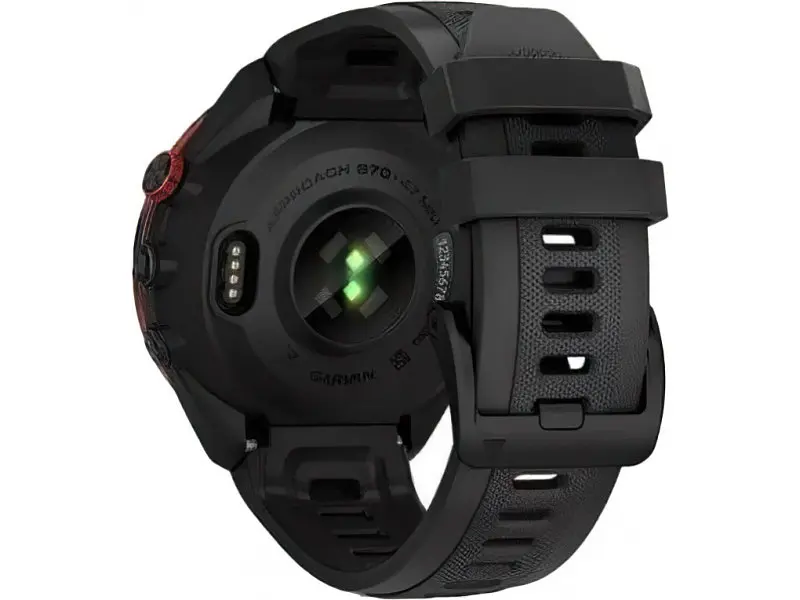 Смарт-годинник Garmin Approach S70 47mm B. Ceramic Bezel w. Black S. Band (010-02746-02/12) - фото 6