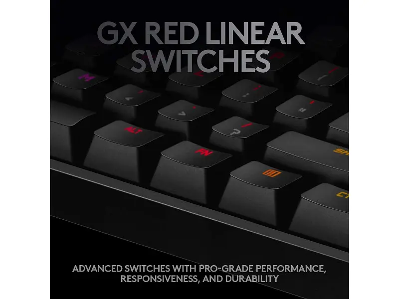 Клавіатура Logitech G PRO Mechanical Gaming Keyboard - Shroud Edition (920-009849) - фото 2