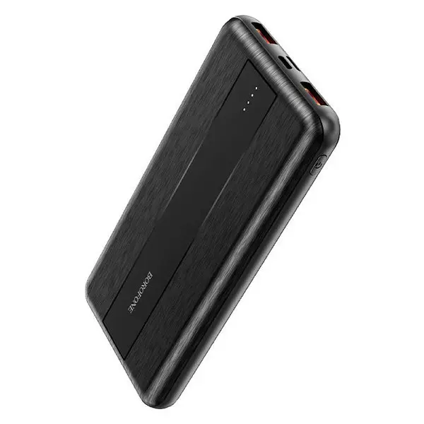 Внешний аккумулятор 10000 мАч Borofone BJ13 Sage 22.5w самый дешевый черный - фото 2