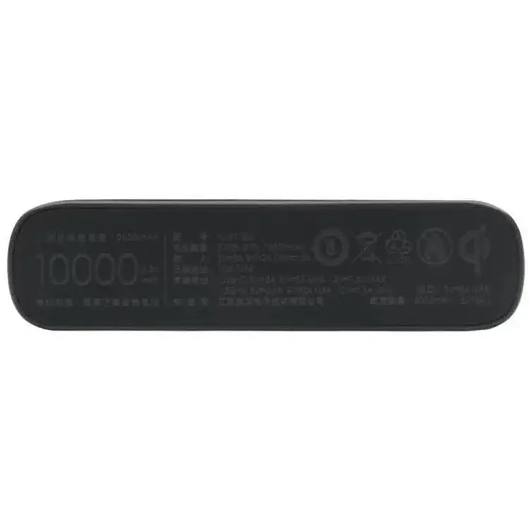 Портативна батарея Xiaomi Mi Powerbank Wireless Youth Edition 10000 mAh Black (WPB15ZM) (VXN4280CN) - фото 6