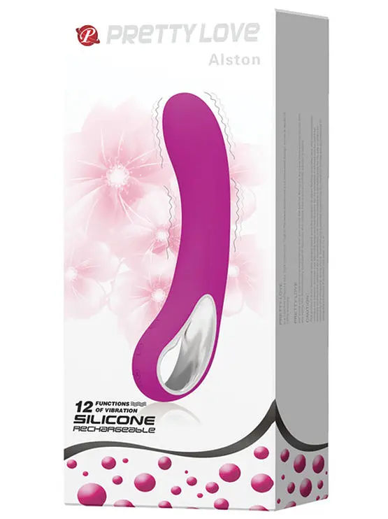 Вібратор PRETTY LOVE ALSTON, USB, 12 function PRETTY LOVE BI-014412 98486