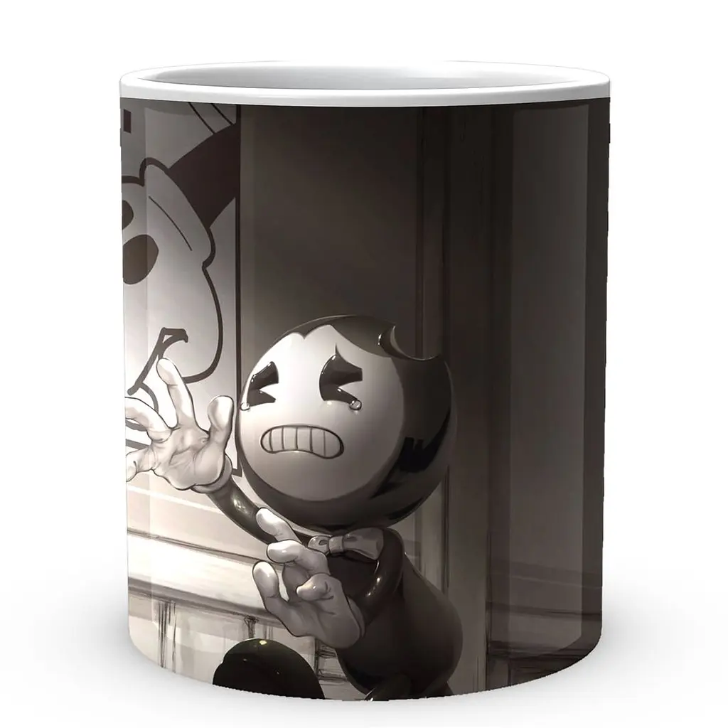 Чашка Bendy and the Ink Machine Бенді та чорнильна машина BIM 02.10 330 мл білий - фото 2