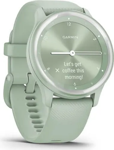 Смарт-годинник Garmin Vivomove Sport Cool Mint Case and S. Band w. Silver Accents (010-02566-03) - фото 3