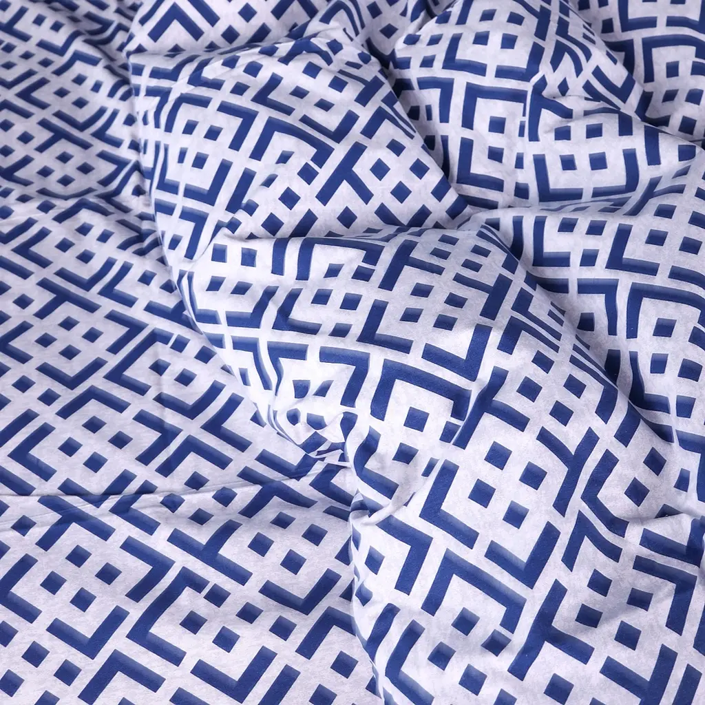 Простыня MirSon Ranforce Elite Abstract Blue 150 x 220 см (2200013163893) - фото 2