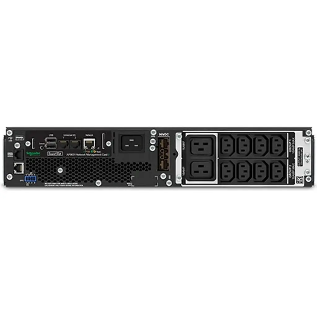 ДБЖ безперервної дії (Online) APC Smart-UPS SRT 3000VA RM with Network Card (SRT3000RMXLI-NC) - фото 2