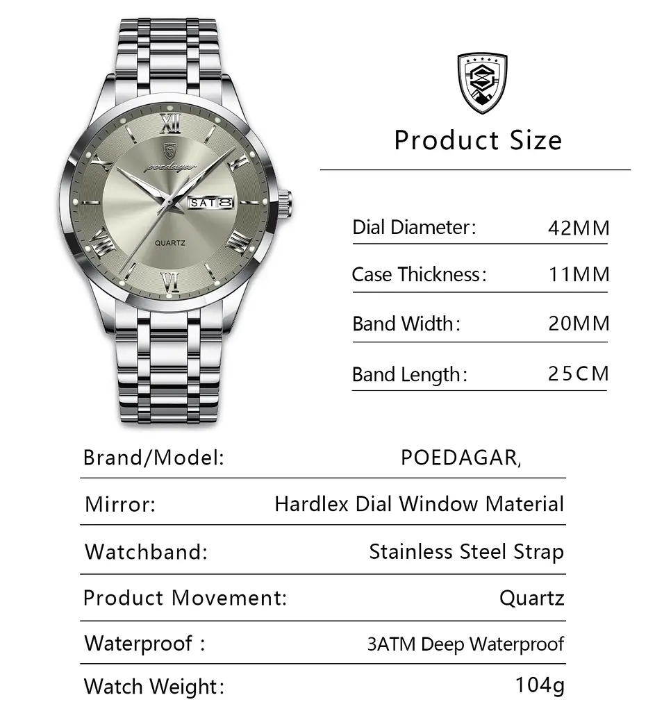 Годинник Poedagar Berlin - фото 9