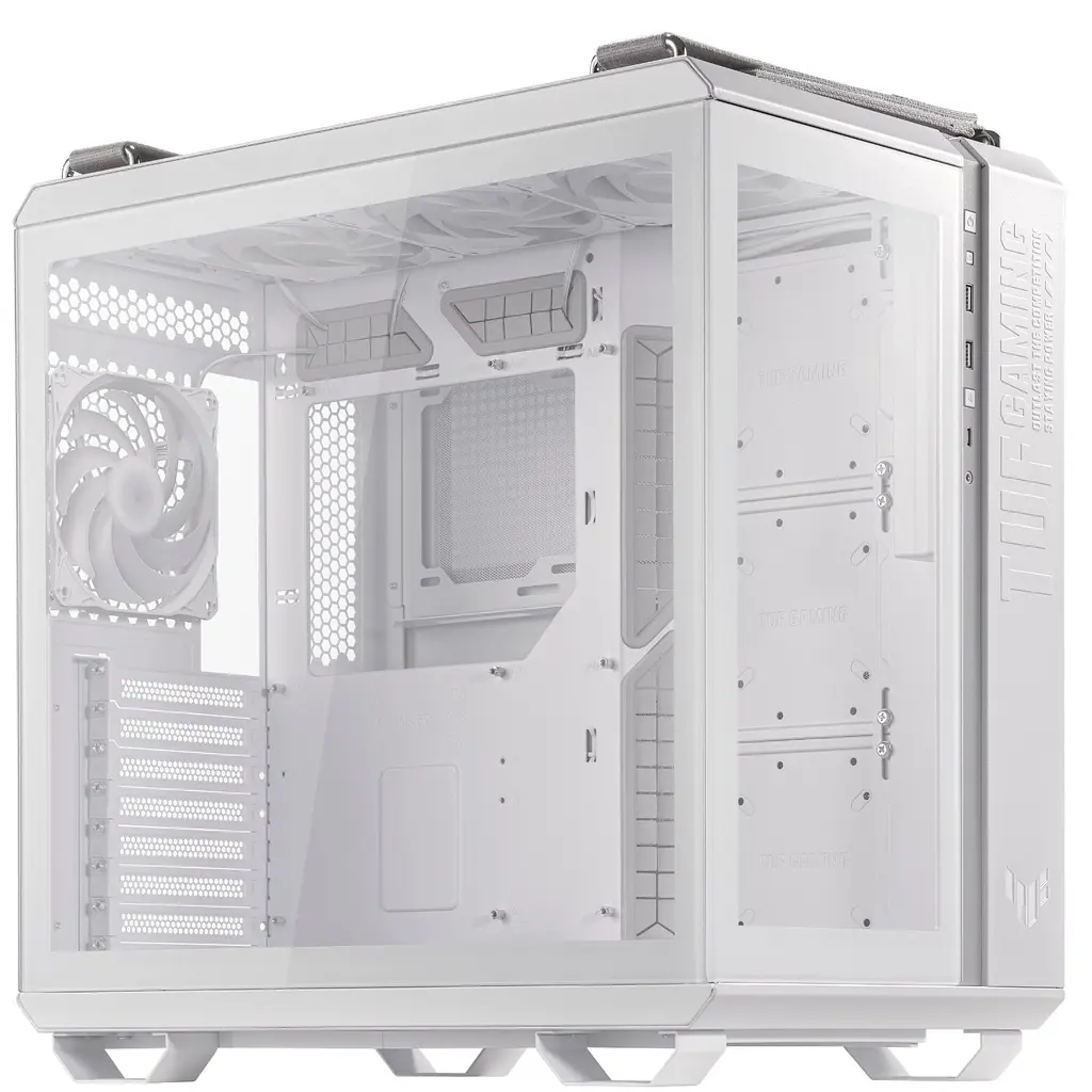 Корпус Asus TUF Gaming GT502 Plus Tempered Glass без БЖ (90DC0093-B19000) White - фото 6