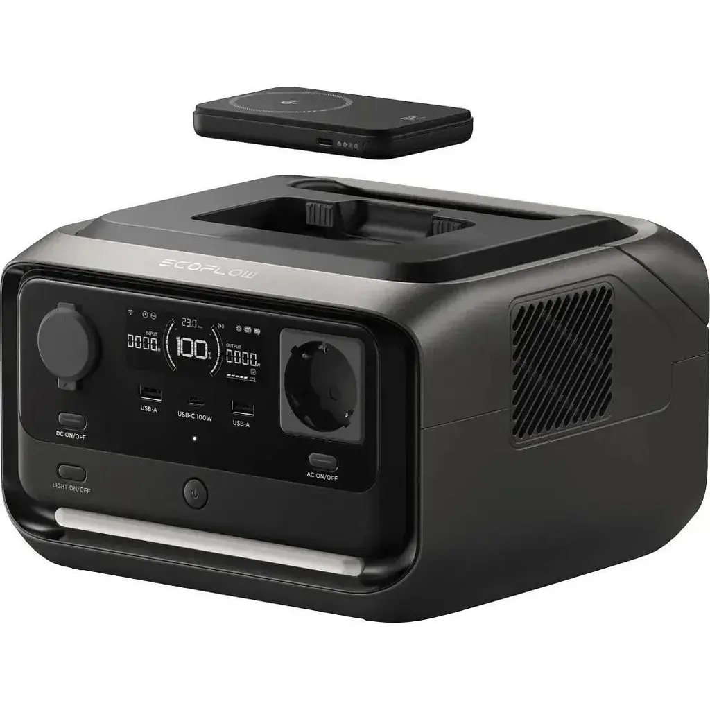 Зарядна станція EcoFlow RIVER 3 Plus Wireless (EFRIVER3PLUS-W-EU-CBOX) EU [162885] - фото 2