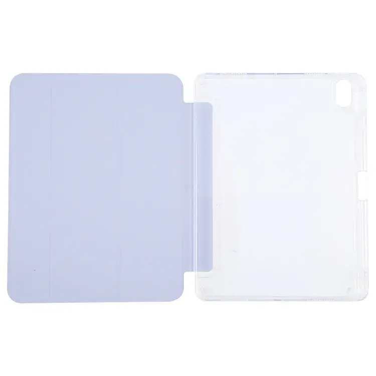 Чохол до планшета BeCover Ultra Slim Origami Transparent Apple iPad Mini 7 2024 Purple (712937) - фото 3