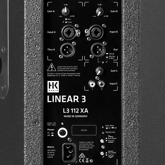 Активная акустическая система HK AUDIO - Linear 3 112 XA - фото 7