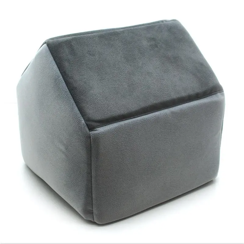 Будиночок для собак та котів Zoo-hunt Елегант сіра №3 385х480х430 мм (ZH49698253-1) - фото 3