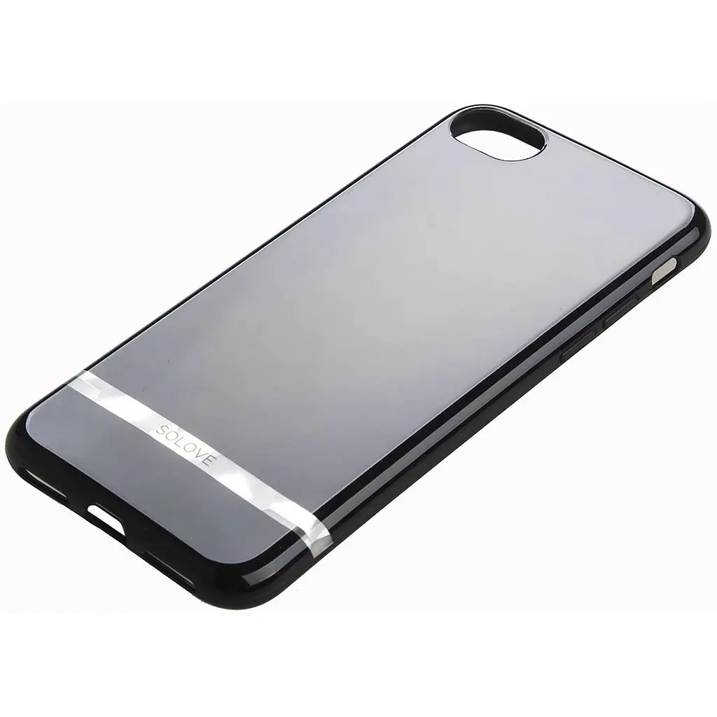Чехол-накладка Solove TPU case 3D B1 iPhone 7 Black - фото 2