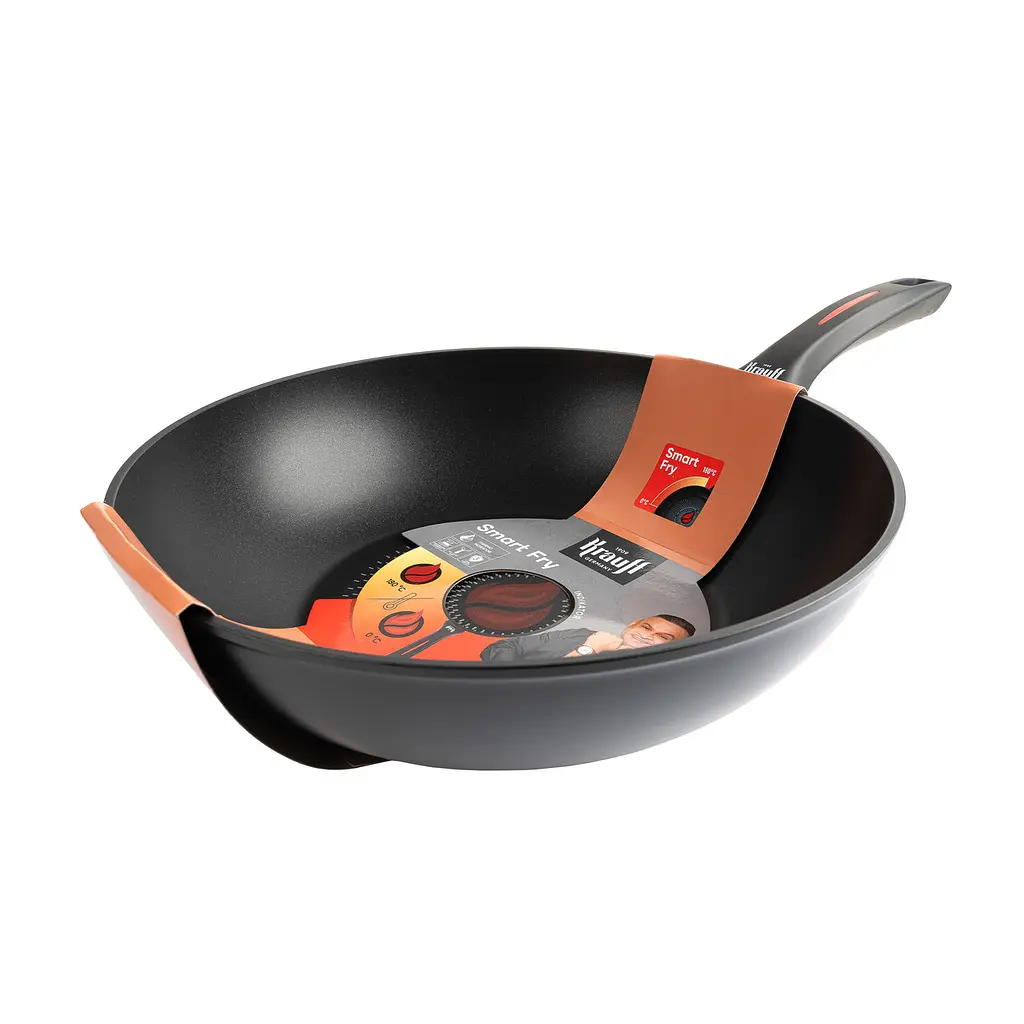 Сковорода Wok Krauff Smart Fry Ø28 см + Дошка обробна - фото 4