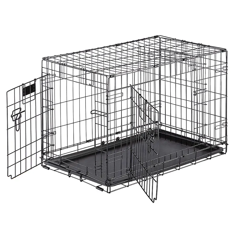 Вольєр для собак Ferplast Dog-Inn 75 чорний 77,4×48,5×54,6 см 73193017 - фото 3