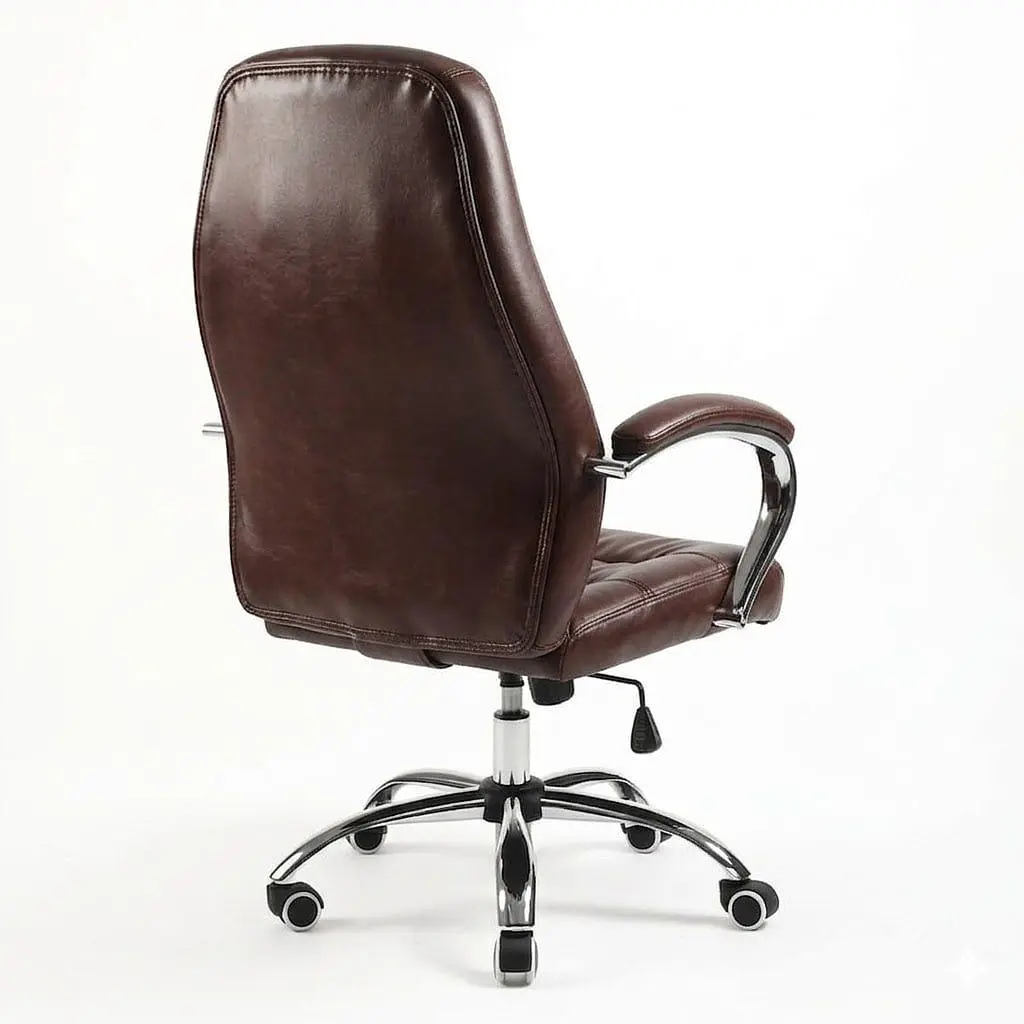 Офісне крісло Special4You Neocomfort темно-коричневий (E7825) - фото 4