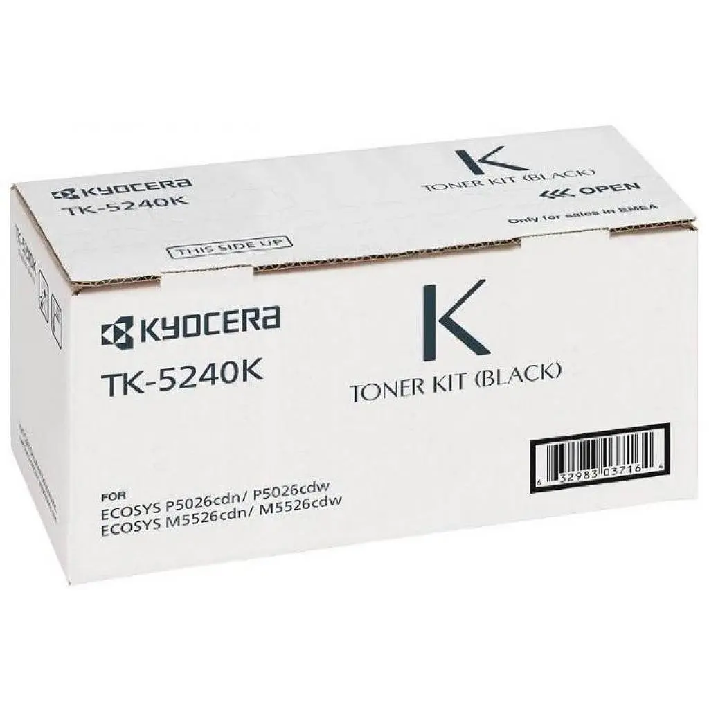 Тонер-картридж Kyocera TK-5240K Black 4K (1T02R70NL0) - фото 2
