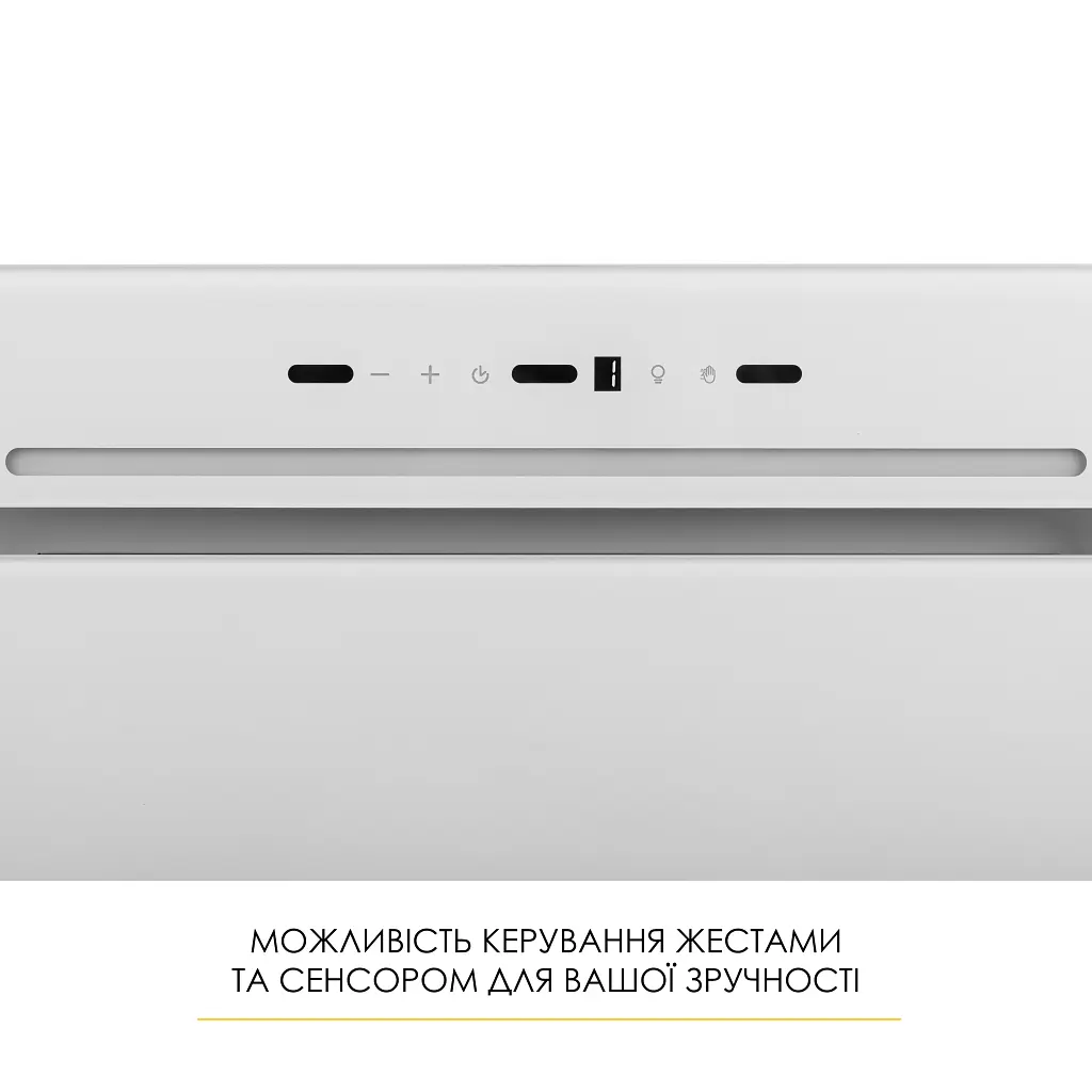 Витяжка повновбудована WEILOR LUMINA WBG 66 WHITE - фото 4