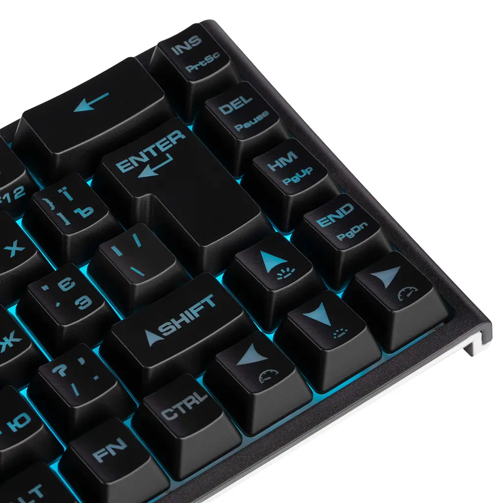 Клавіатура мембранна KG350 68key, USB-A, EN/UA/RU, RGB, чорний 2E Gaming teh0013826 - фото 9