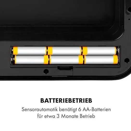 Бак для мусора Klarstein Royal Trash Matte Black (10035365) - фото 3