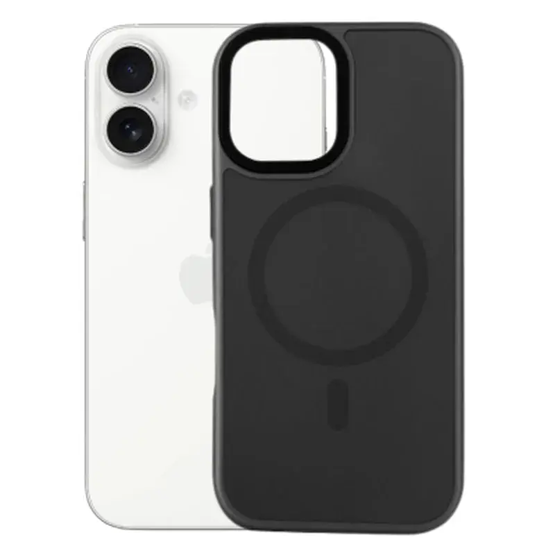 Чохол до мобільного телефона BeCover FIBRA ArcLine MagSafe Apple iPhone 17 Black (715372)