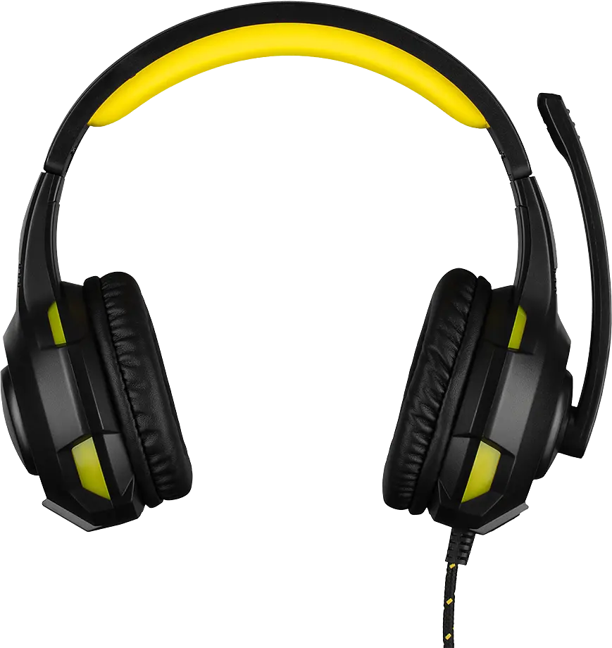 Навушники HF Stereo 2E HG300 Gaming LED black+ мікр UA (2E-HG300BK) - фото 4