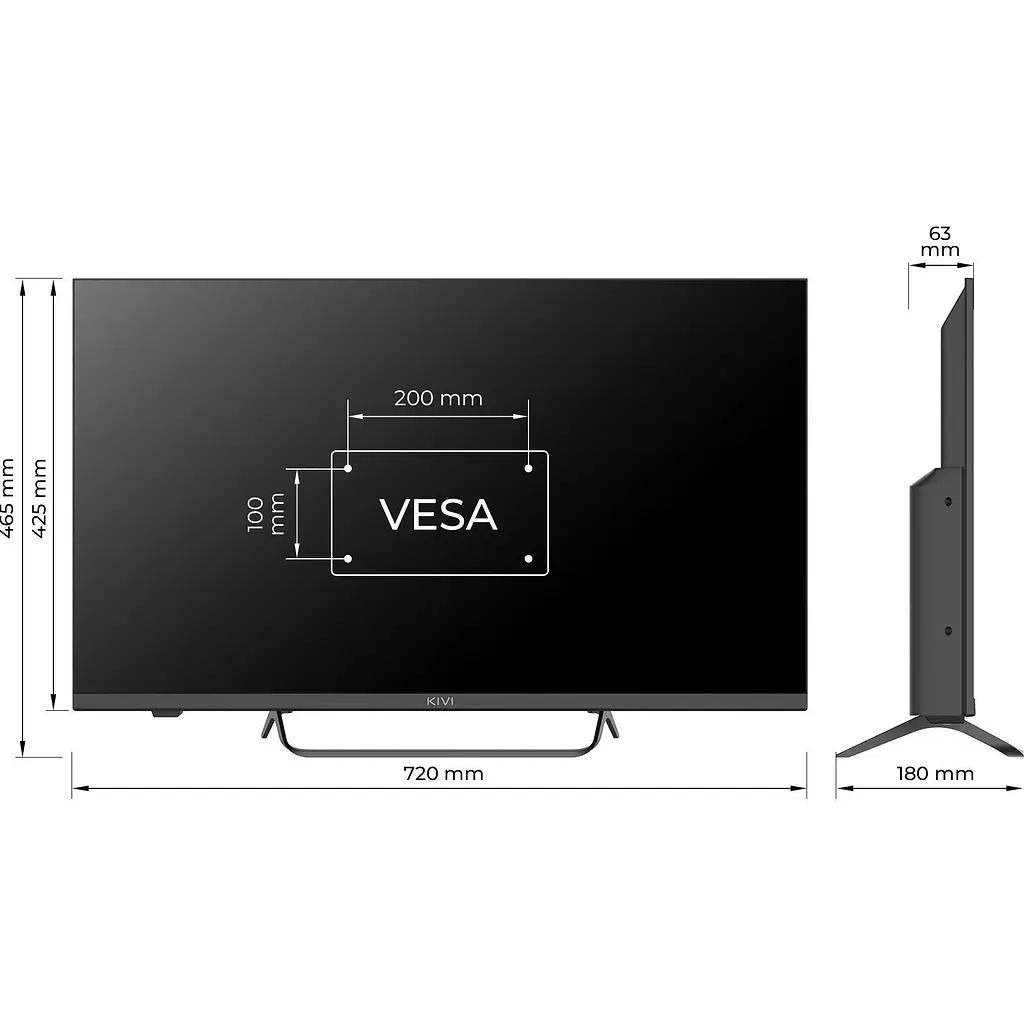 Телевізор Kivi F760Q 32'' LED FHD [32F760QB] [139370] - фото 9