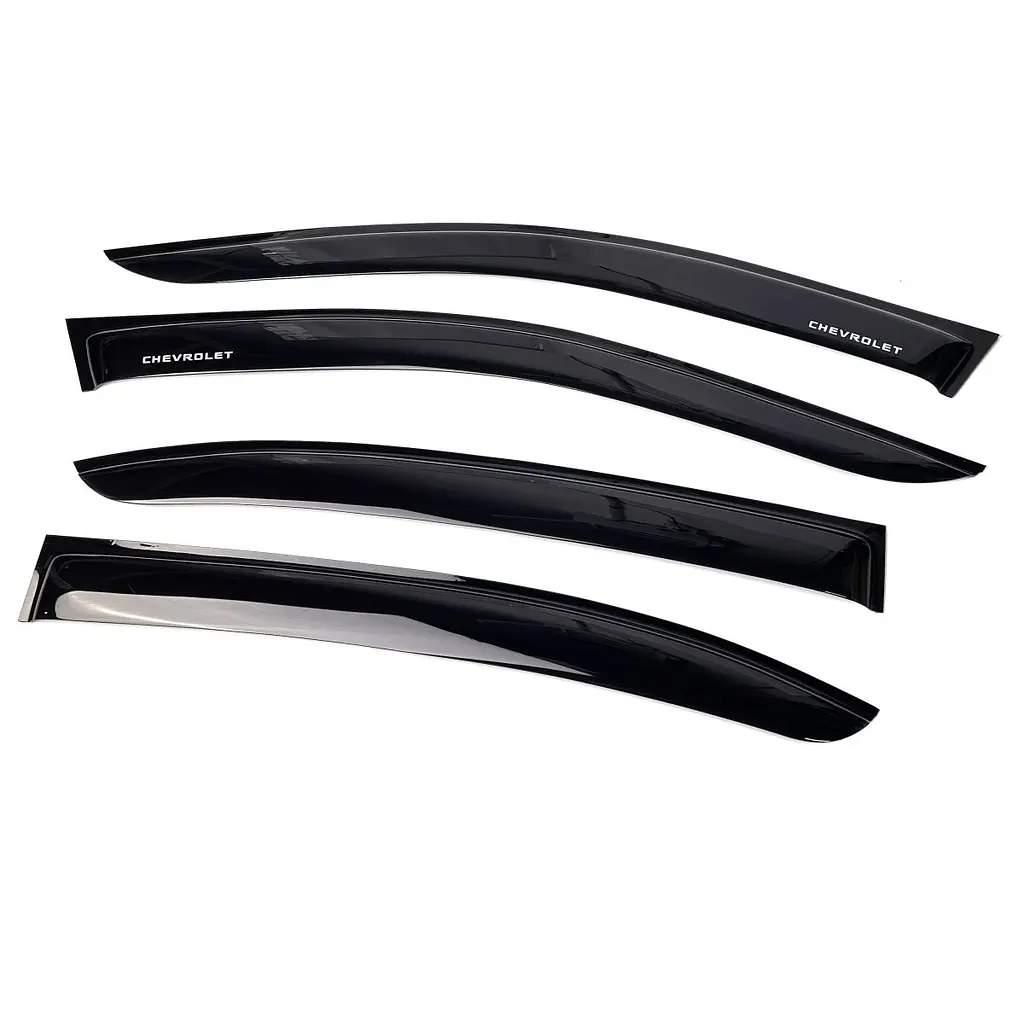 Дефлектори вікон вітровики Chevrolet Epica / Evanda 2006-2012 Voron Glass - фото 2