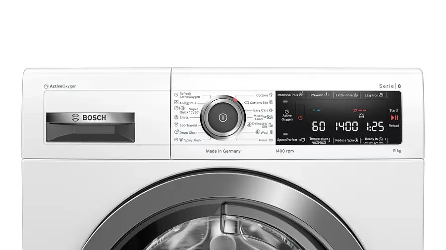 Пральна машина Bosch з фронтальним завантаженням WAV28L90ME, 9кг, 1400, A+++, 60см, Дисплей, Білий (WAV28L90ME) - фото 4