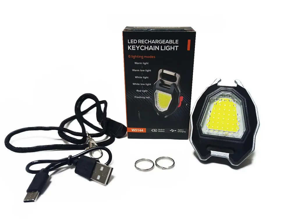 Багатофункціональний ліхтар XPRO D73-1 COB з Li-Ion акумулятором, індикацією заряду та запальничкою, ЗУ Type-C (46821-d73-1_253) - фото 4