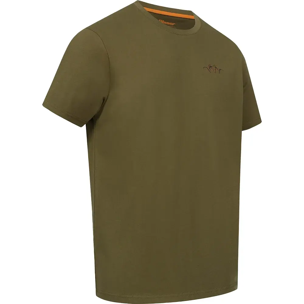Футболка Blaser Active Outfits Badge T26 T-Shirt L Dark Olive - фото 2