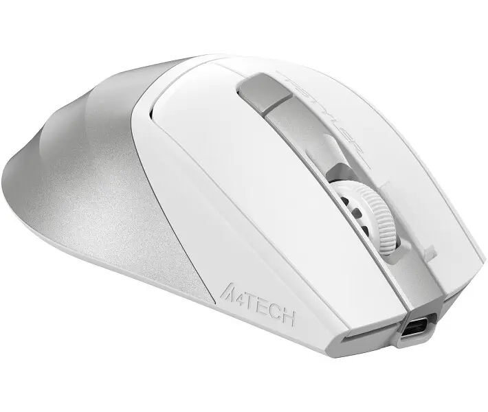 Миша A4Tech Fstyler FB45CS Air (Silver White) - фото 2